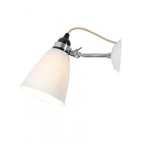 Original BTC Hector Medium Dome Wall Light, White