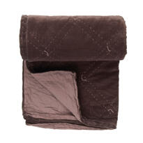 DAY Vintage Velvet Blanket 150x220 cm Grape Skin