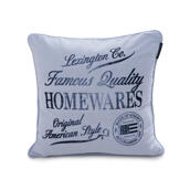 Lexington Cottage Collection Oxford Stripe Sham, Blue, 50x50