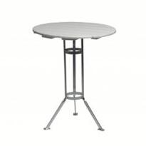 Grythyttan Trefotsbord Diam 60cm vit/zink