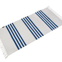 Lexington Country rug 80x220 white/blue