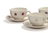 GANT Navy Star Teacup & Saucer