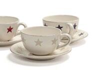 GANT Red Star Teacup & Saucer