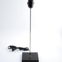 Himla Lampfot svart/silver 45 cm