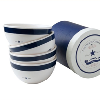 Lexington Earthenware Bowl blue/white