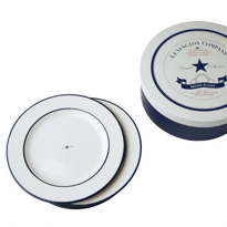 Lexington Earthenware Dinner Plate blue/white