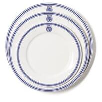 Gant Crest dinner plate - Royal Blue