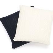 GANT FISHERMAN KNIT CUSHION 50x50 NAVY