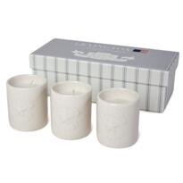 Lexington Holiday 3 Scented Candles white