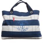Lexington Medium Tote Bag - Blue/White Stripe