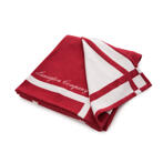 Lexington Holiday Blanket With Frame, 160x240, Red/White