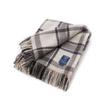 Lexington Holiday Heavy Check Throw, 130x170, Grey/White