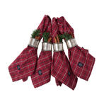 Lexington Holiday Napkin, 50x50, Check