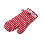 Lexington Holiday Mitten, 33x16, Red Stripe