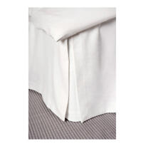 Himla Leo Bedskirt white 180x220x42