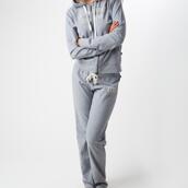 Lexington Holiday Hood & Pants, M, Light Grey Melange