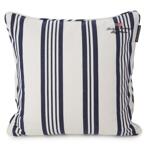 Lexington Seaside Ticking Sham - White/Blue