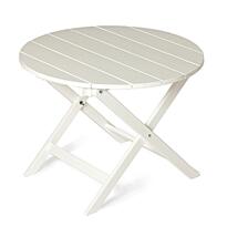 ERNST Axberg Bord d:80 cm, vit