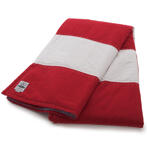 Lexington Block Striped Bedspread - Red/White