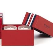 GANT COTTON CLEAN CANDLE - 2-PACK
