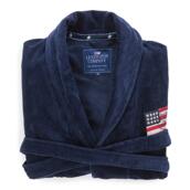 Lexington Holiday Unisex Bathrobe, Dress Blue