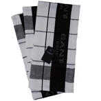GANT Check dish towel 50x70 3-pack Black
