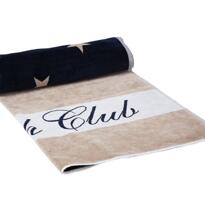 Lexington Beach Towel white/beige 100X180