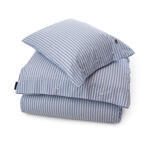 Lexington Cottage Collection Poplin Stripe Bedding Pillowcase, Blue/White 65x65