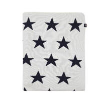 GANT Ten Star Throw 150x200 - Light Grey