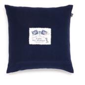 GANT PATCH KNIT CUSHION 50x50 NAVY