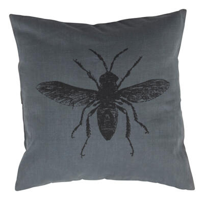 TEXTILIER - DAY HOME - DAY Motive Cushion Cover 40x40 Un Black