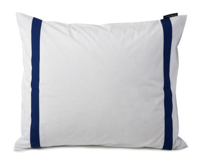 SÄNGKAMMAREN - LEXINGTON - Lexington Seaside Bedding w stripes Pillowcase 50x60 white/blue