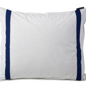 Lexington Seaside Bedding w stripes Pillowcase 50x60 white/blue