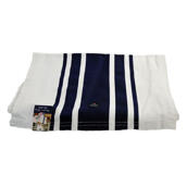 Lexington Seaside Living Runner 50x250 White w blue