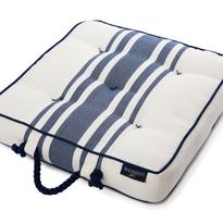 Lexington Summer Outdoor Cushion 50x50 White/Blue