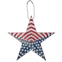 Lexington Summer Wooden Sign Star 20x20 Red/blue