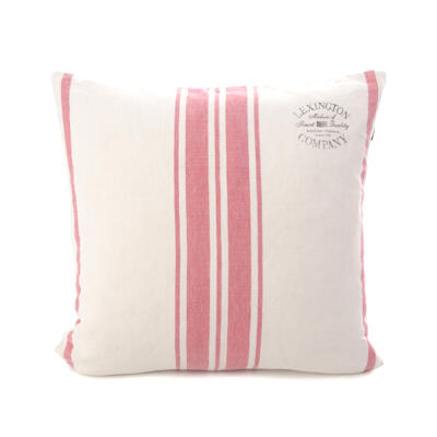VARUMÄRKEN - LEXINGTON - Lexington Cottage Collection Stripe Sham, Rose Stripe 50x50
